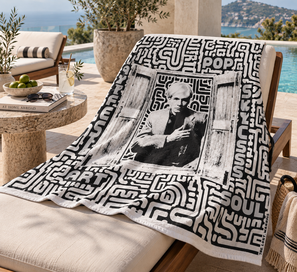 Warhol Window - Beach Towel