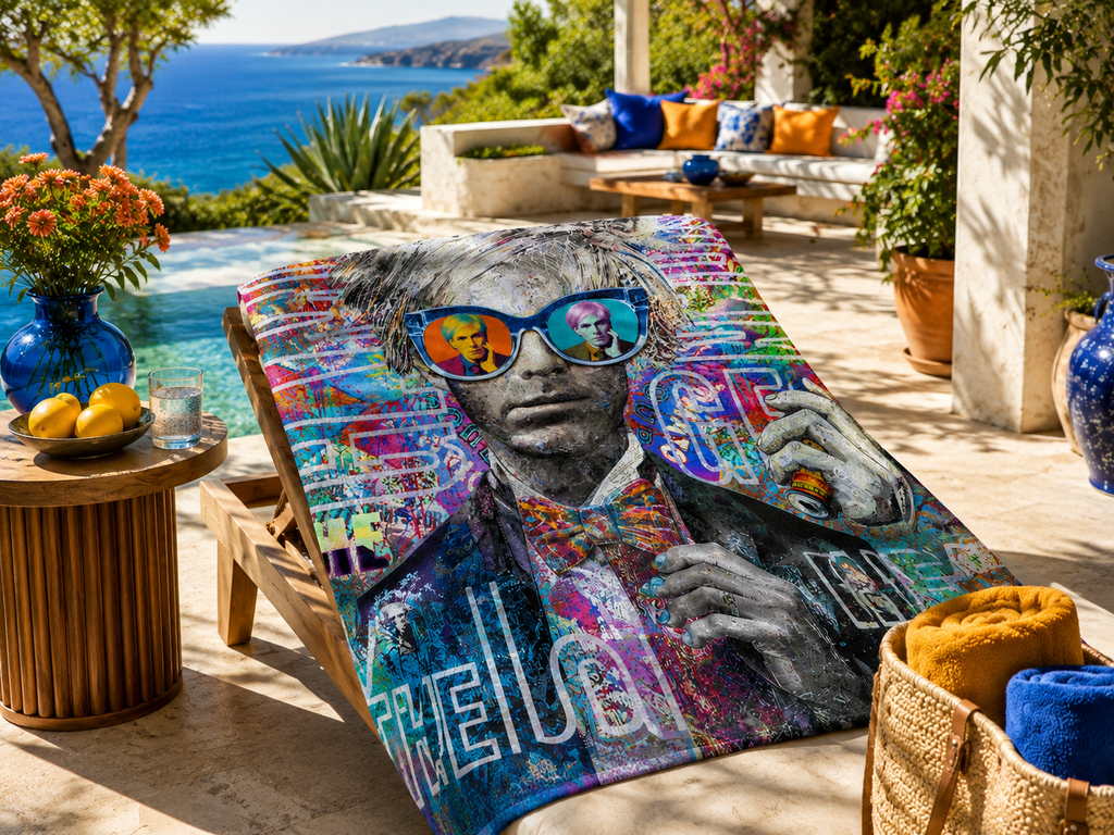Warhol Game Changer - Beach Towel