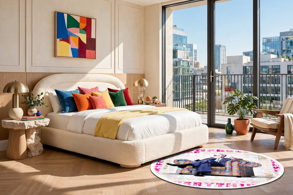 Warhol Pink Icon Chair - Rugs