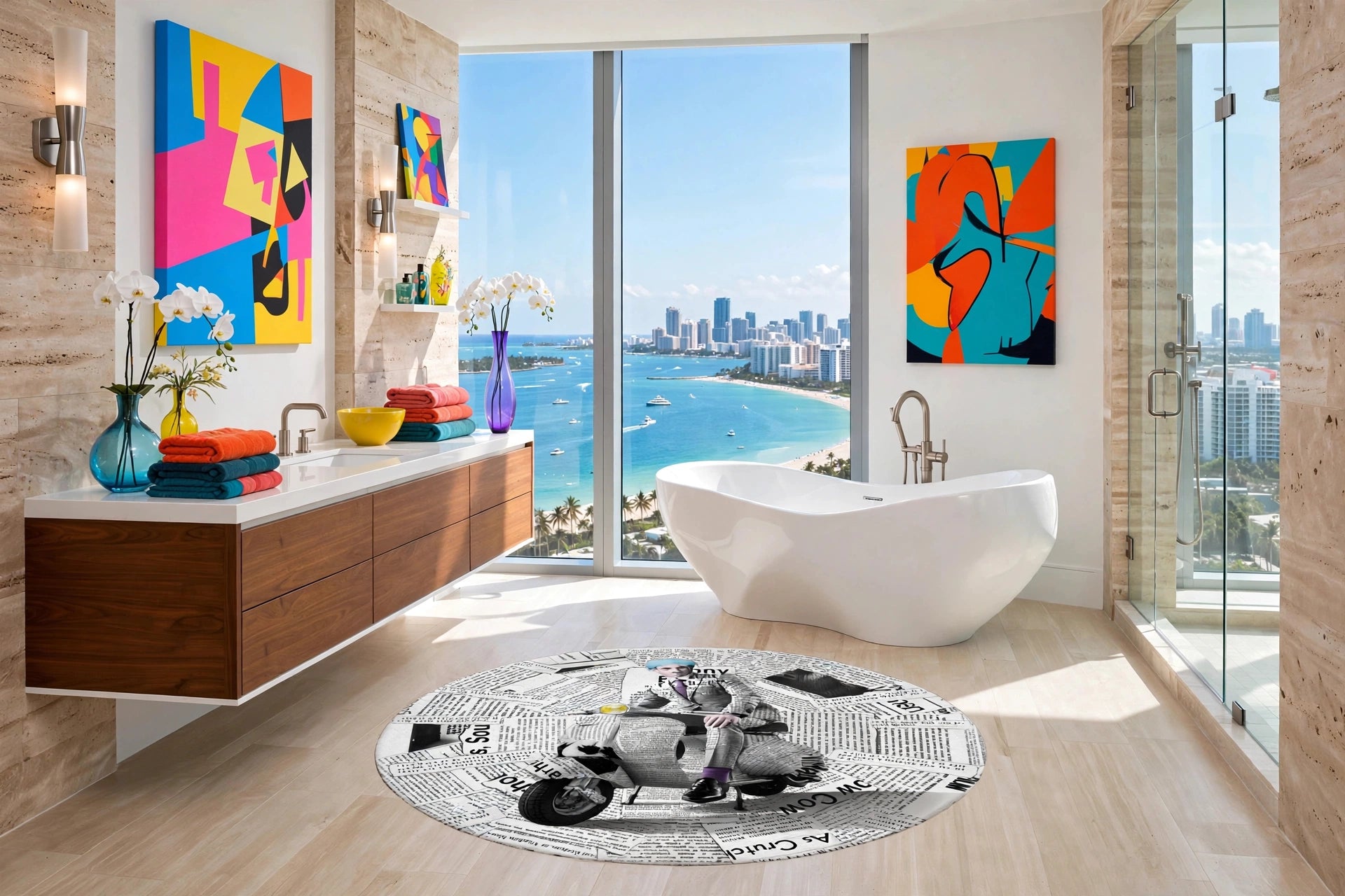 Warhol Vespa - Rugs