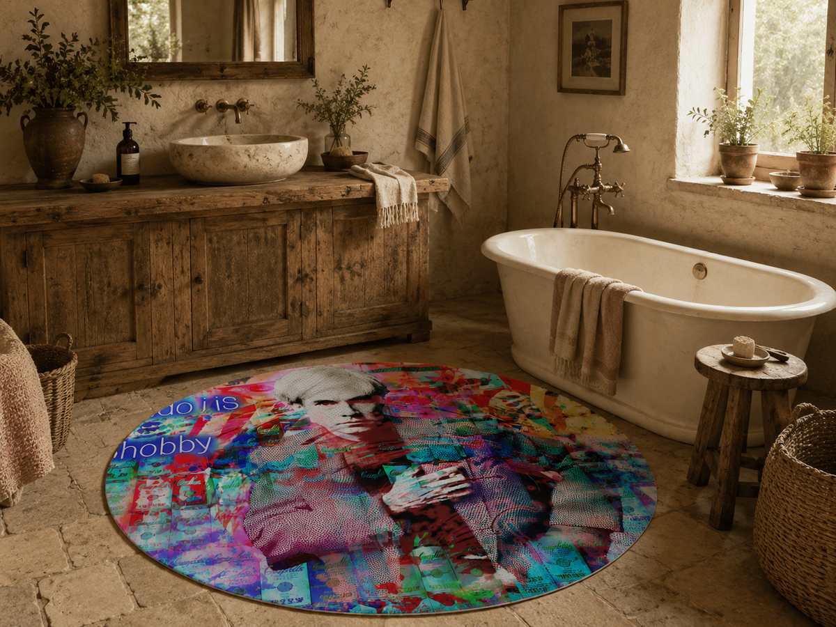 Warhol Chicken Soup Pop - Rugs