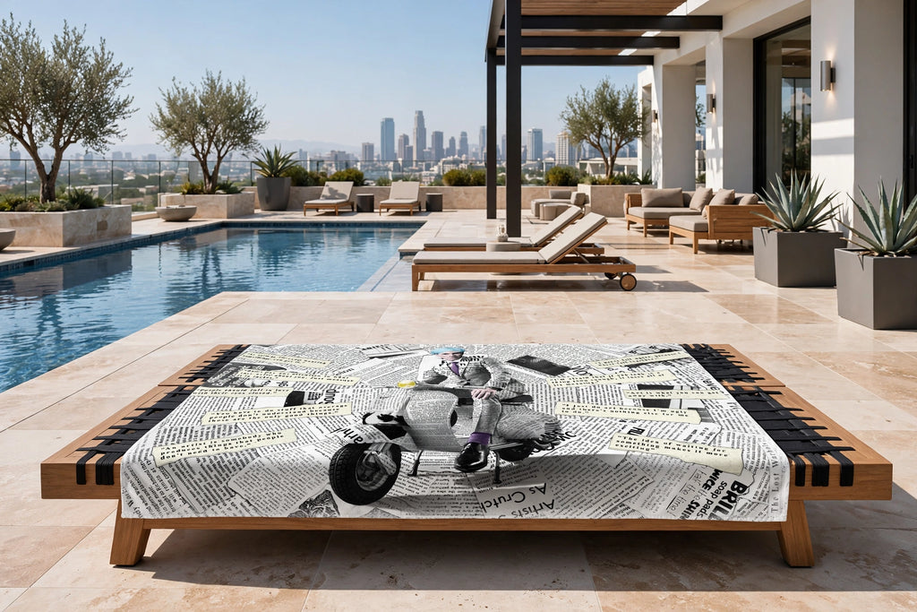 Warhol Vespa - Beach Towel