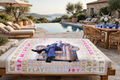 Warhol Pink Icon Chair - Beach Towel