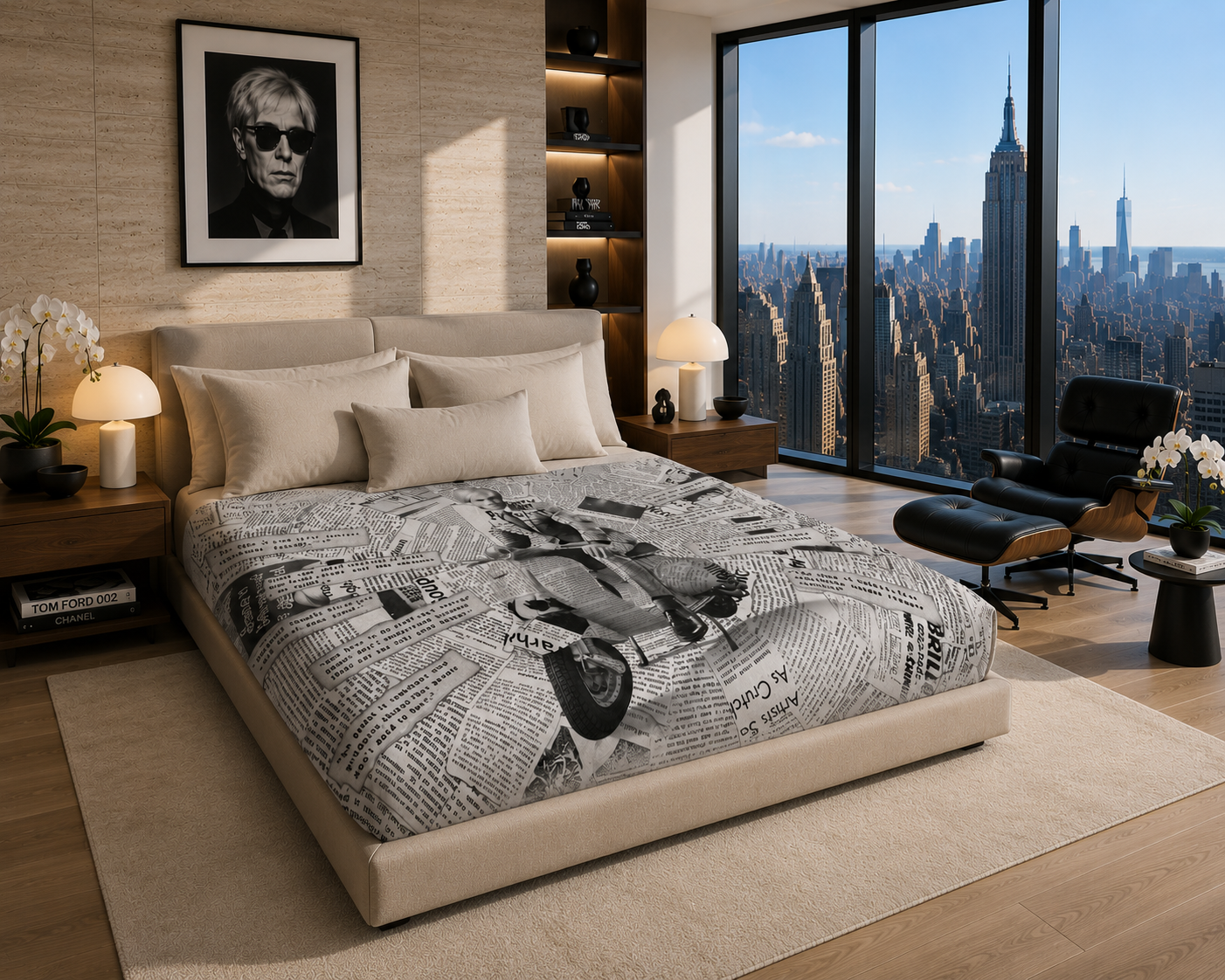 Warhol Vespa B&W – Beddings