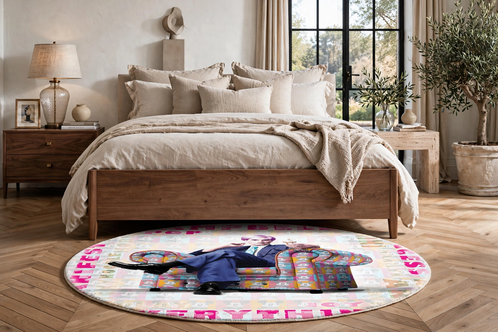 Warhol Pink Icon Chair - Rugs