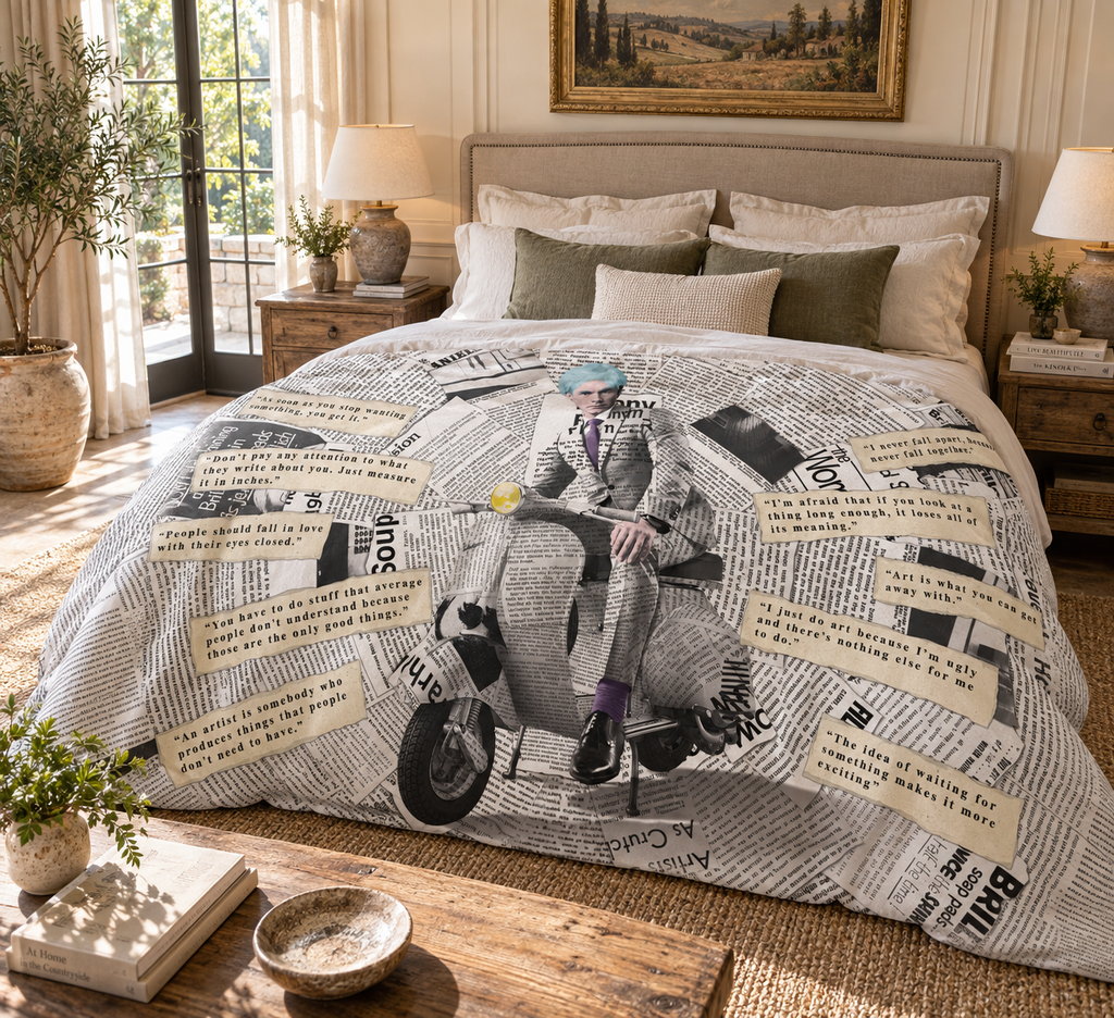 Warhol Vespa - Duvet Cover