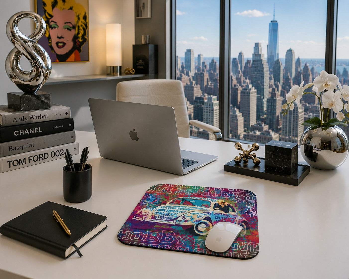 Warhol Beatles - Mousepad