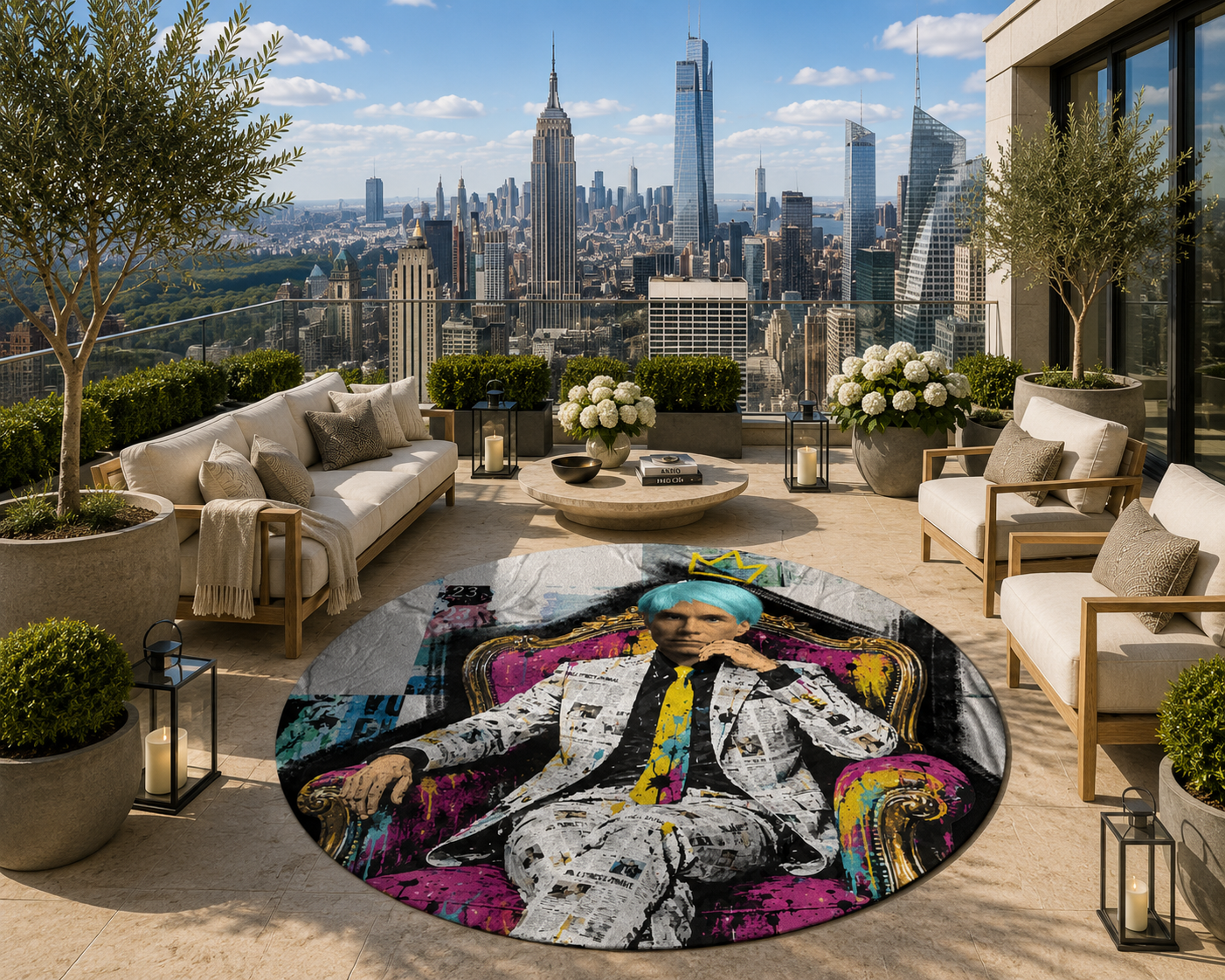 Warhol Crown - Rugs