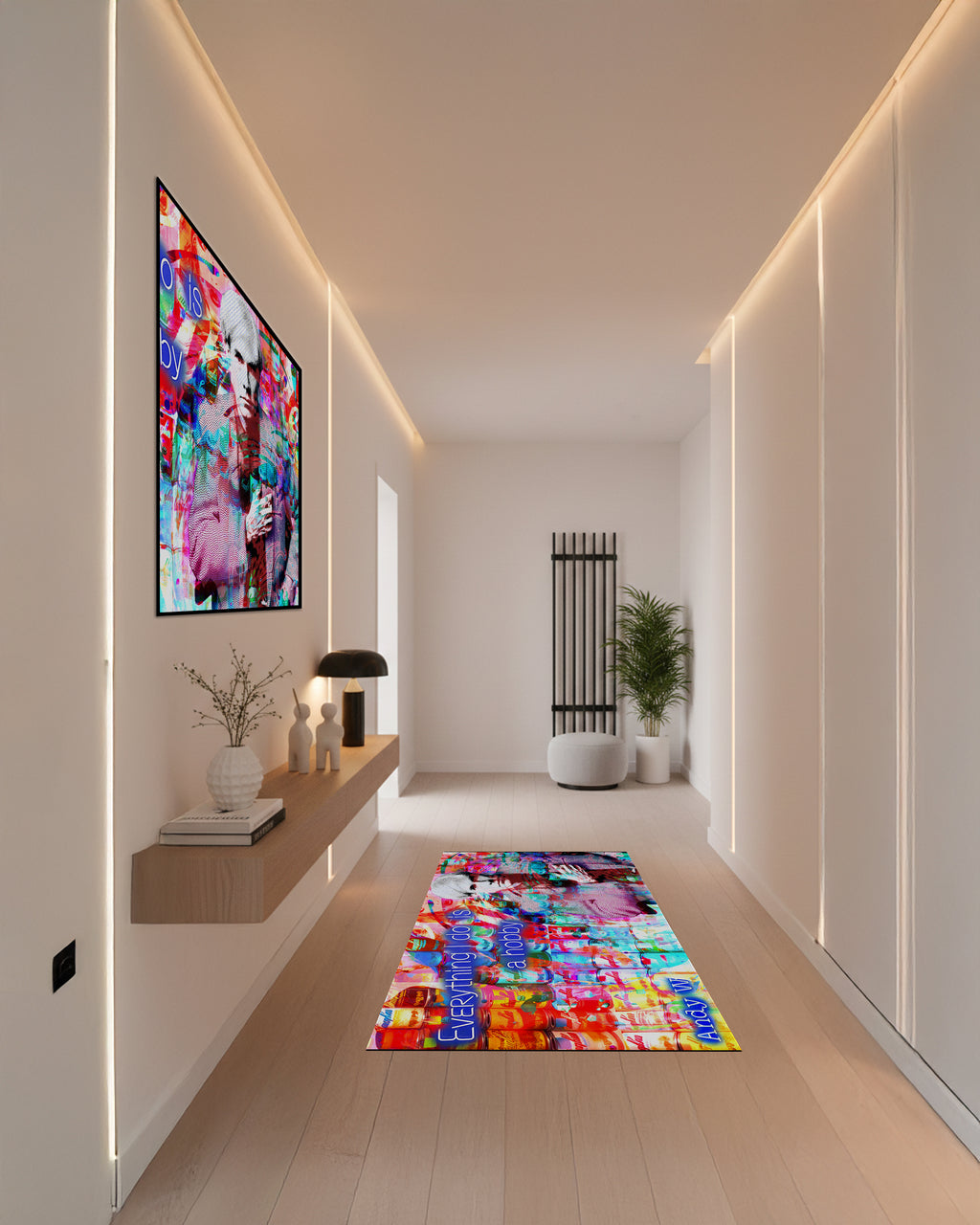 Warhol Chicken Soup Pop - Rugs