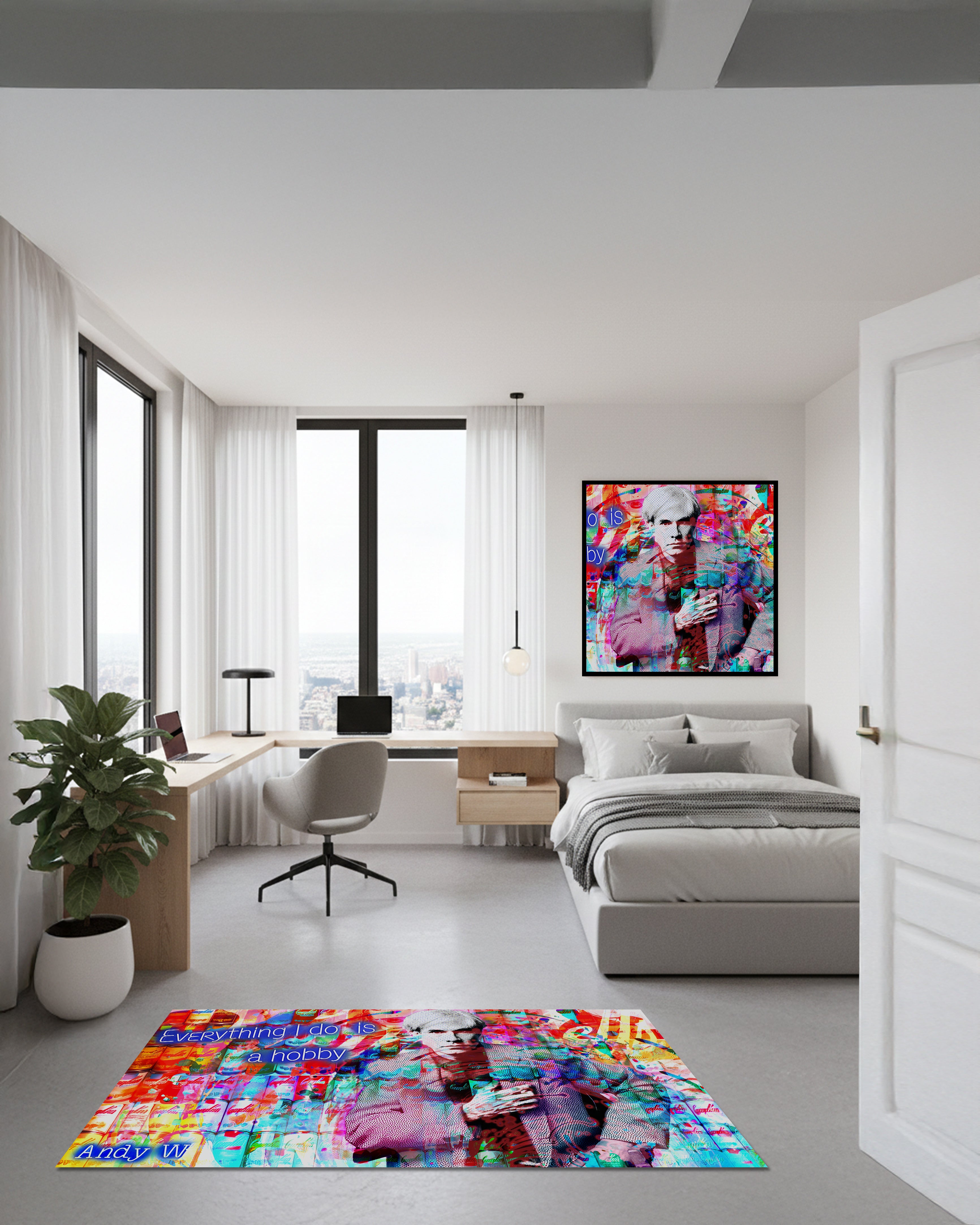 Warhol Chicken Soup Pop - Rugs