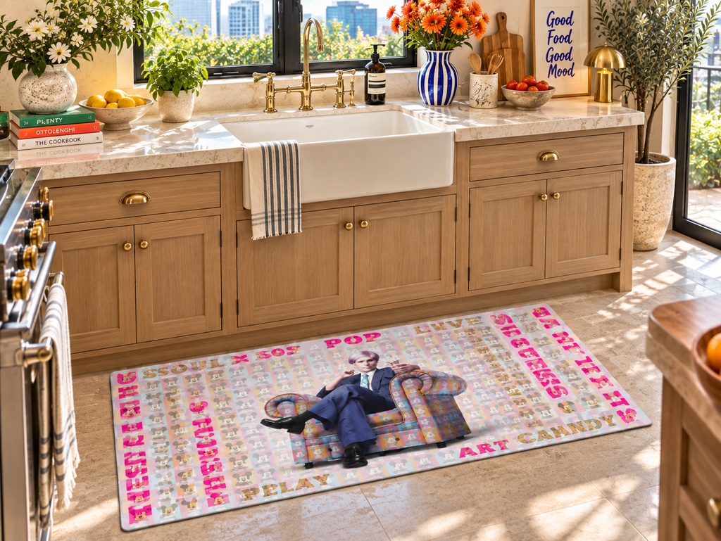 Warhol Pink Icon Chair - Rugs