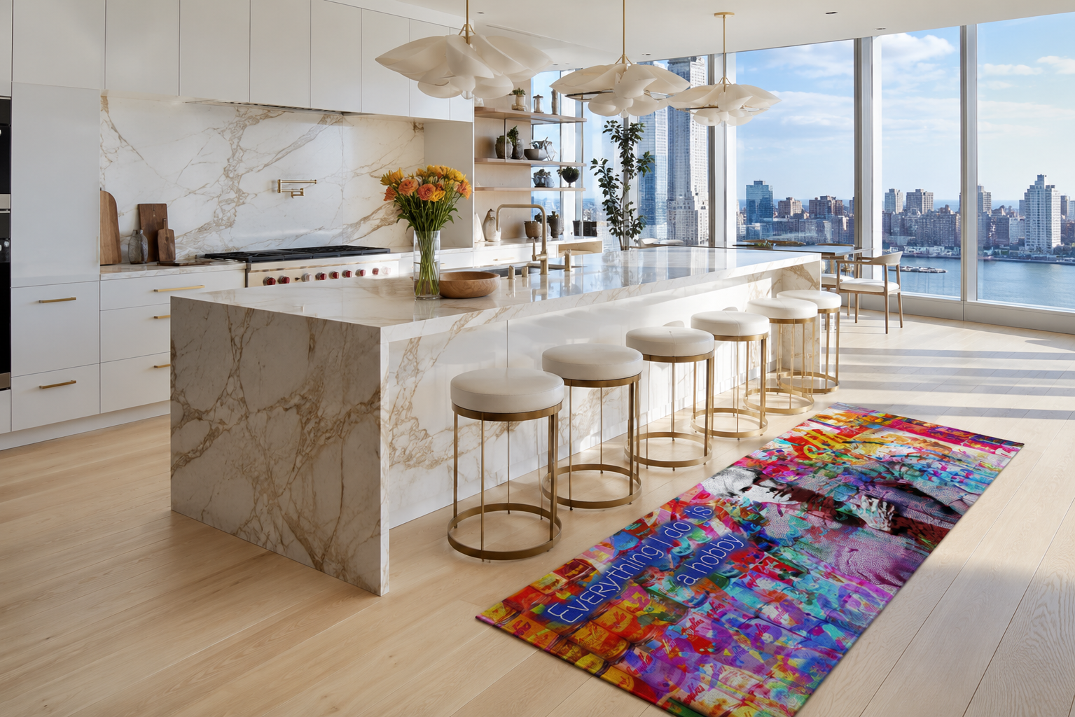 Warhol Chicken Soup Pop - Rugs