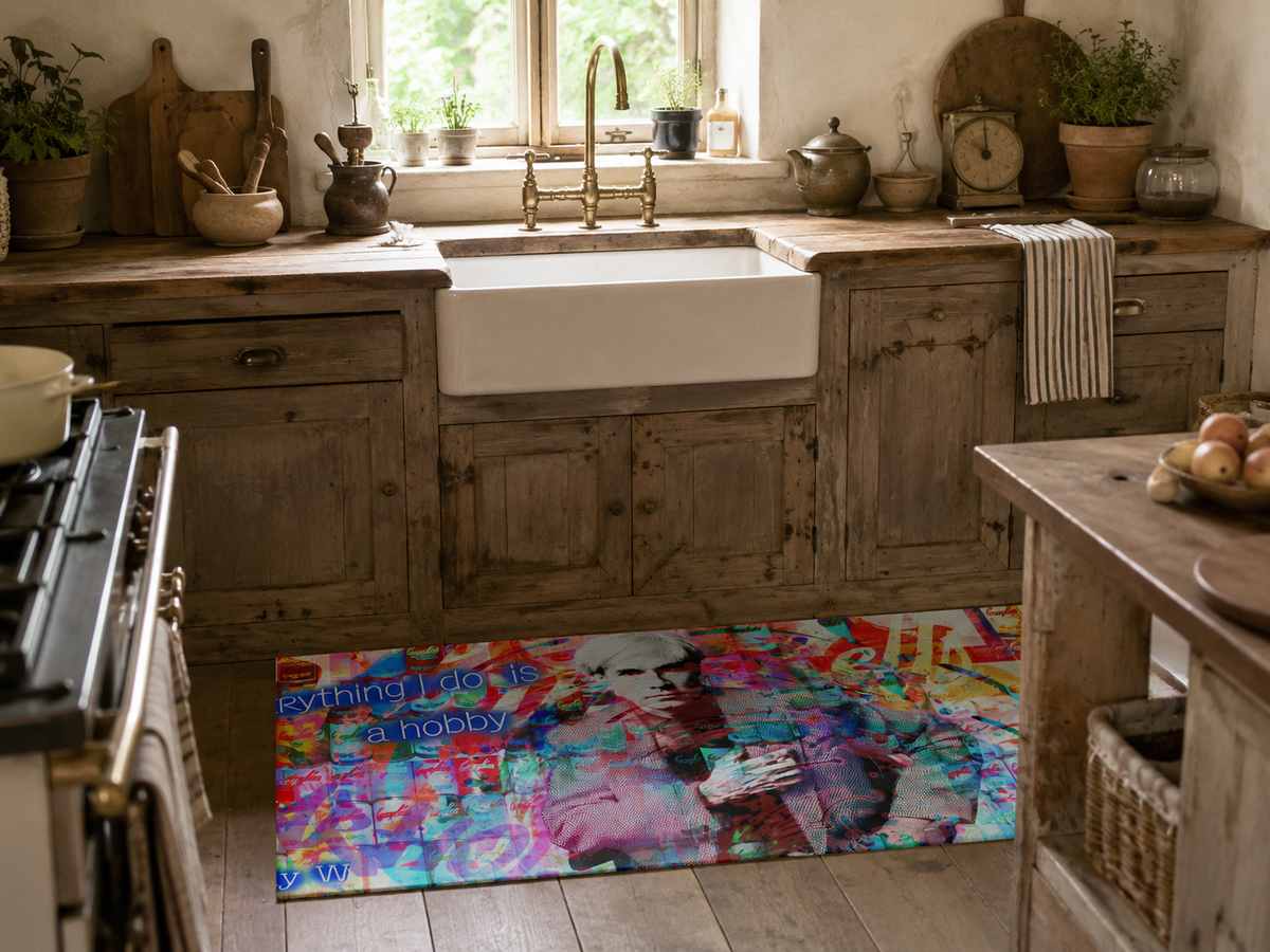 Warhol Chicken Soup Pop - Rugs