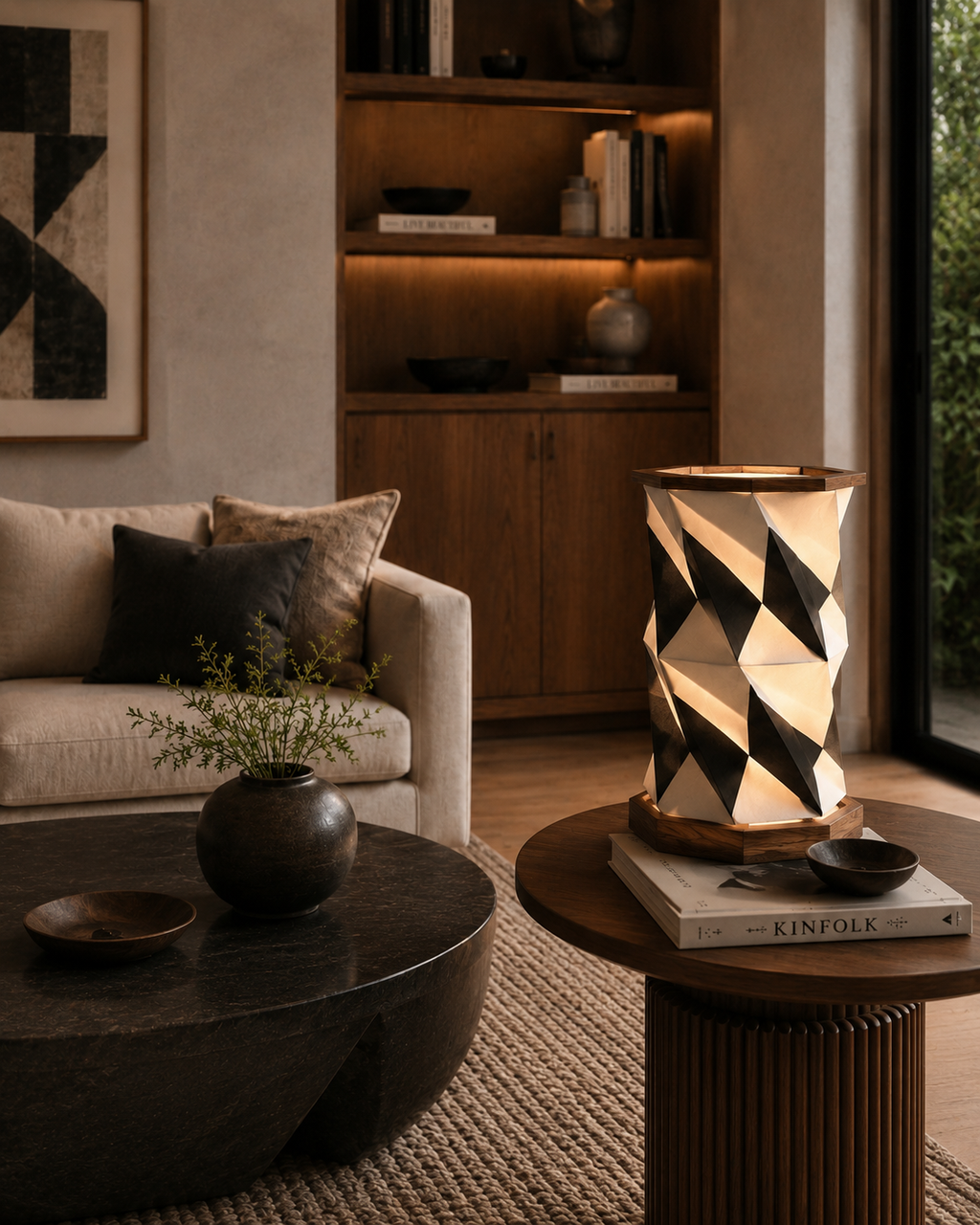 Chèque – Lamp