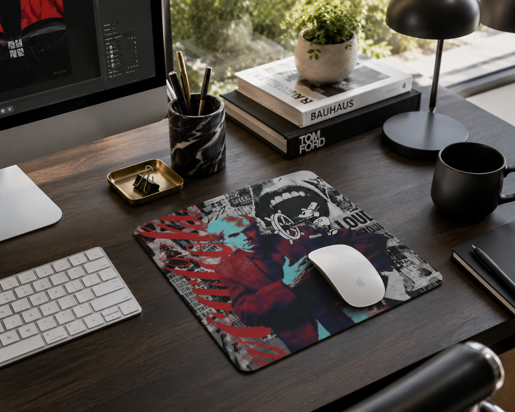 Warhol Rebel - Mousepad