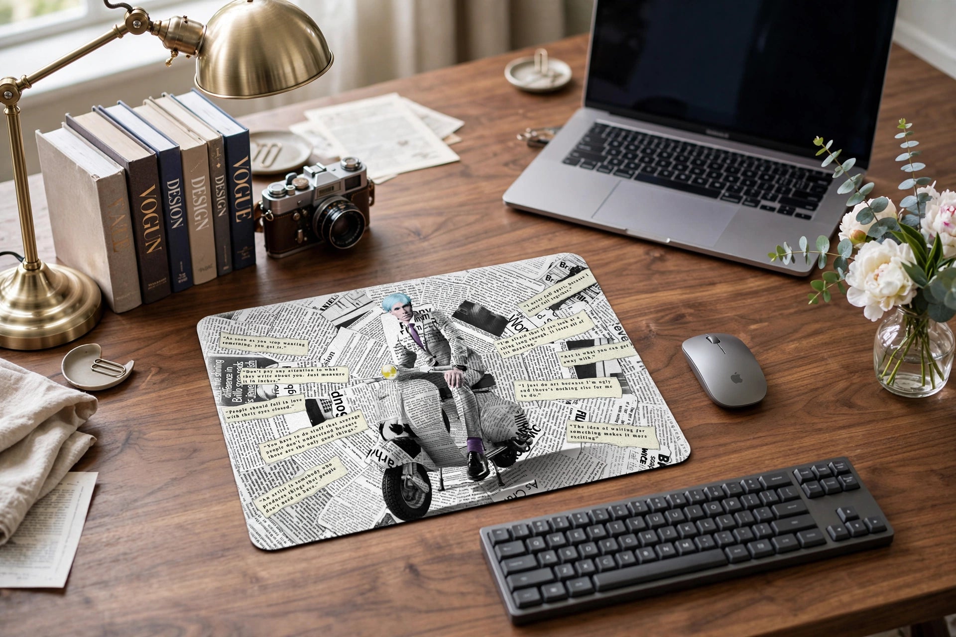 Warhol Vespa - Mousepad