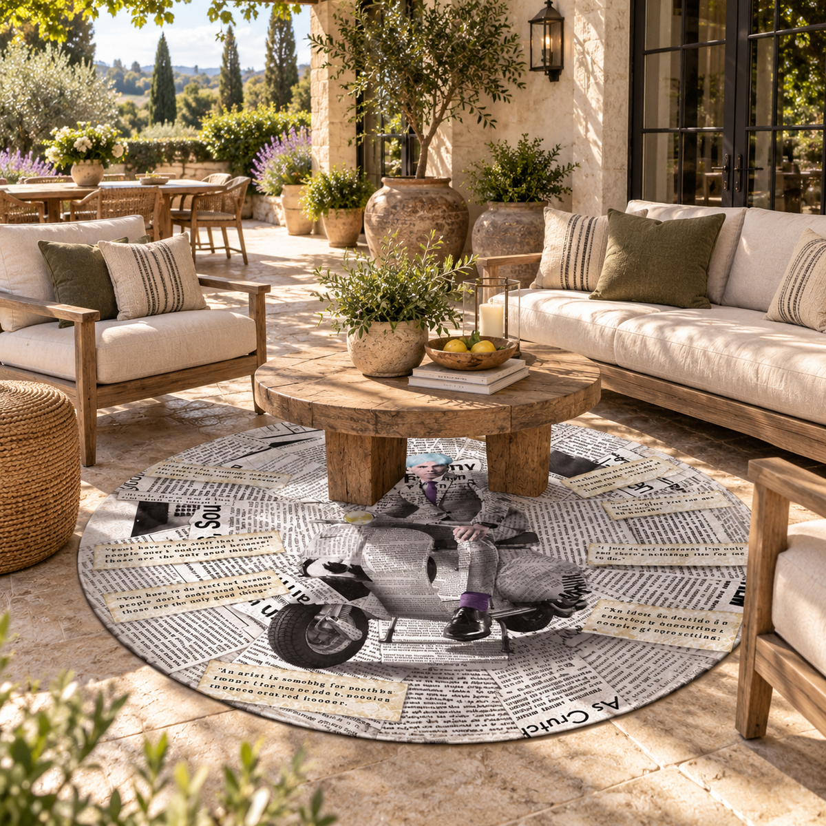 Warhol Vespa - Rugs