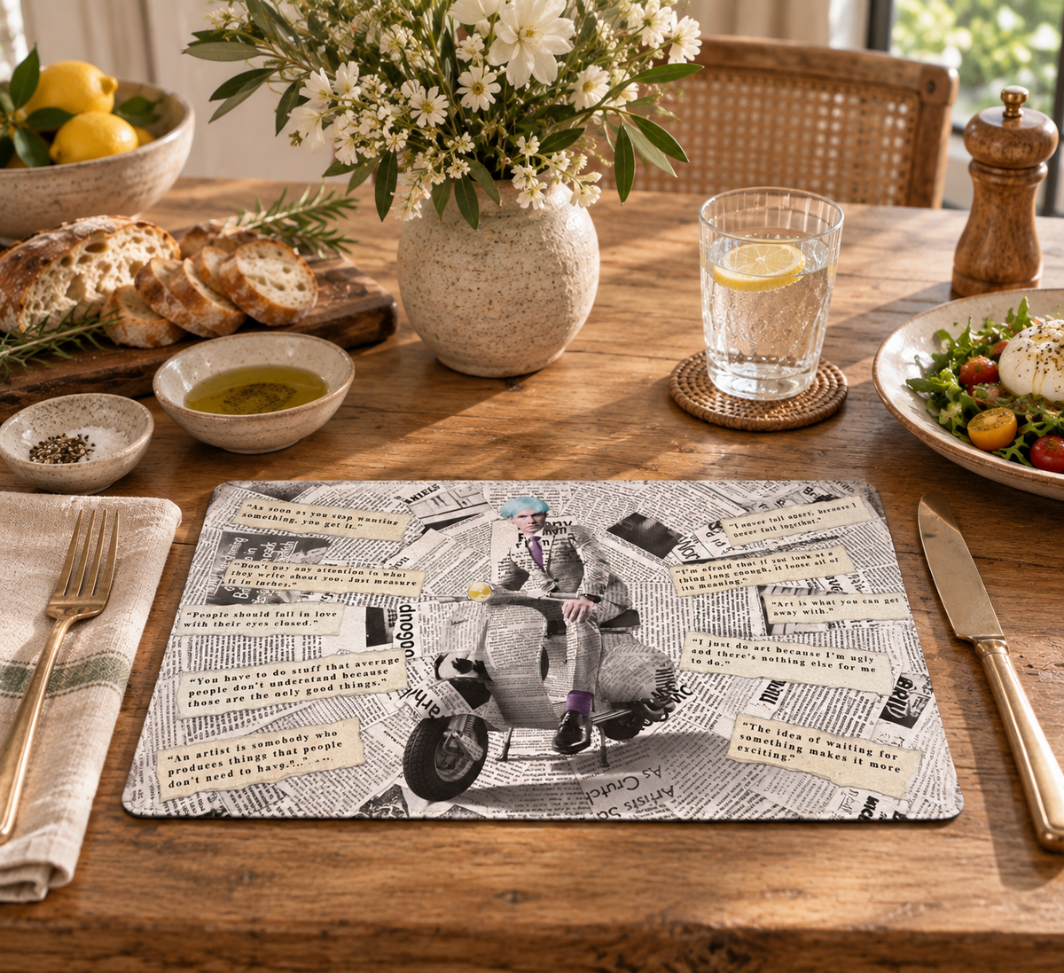 Warhol Vespa - Placemat