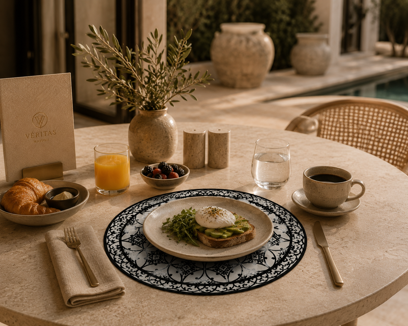 Oriental Drift - Placemat