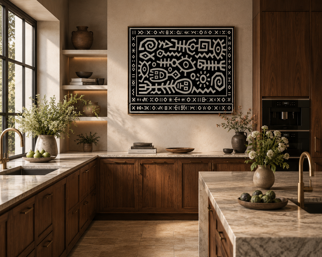 Tribal Icons - Wall Covering