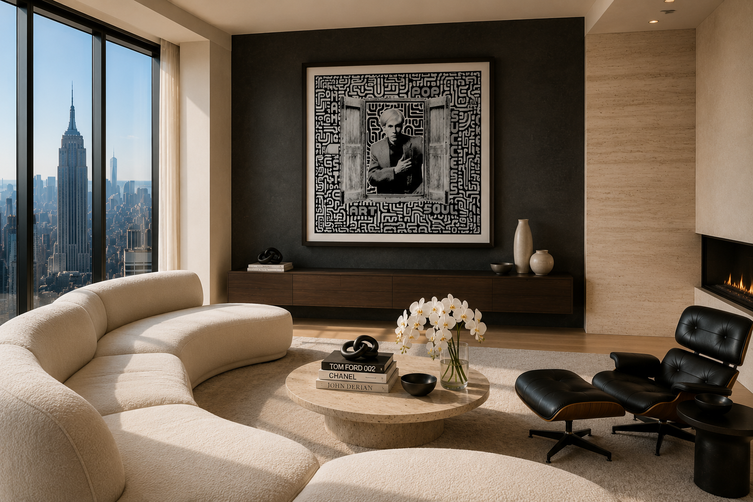 Warhol Window - Wall Covering