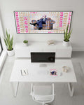 Warhol Pink Icon Chair - Mousepad