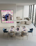 Warhol Pink Icon Chair - Placemat
