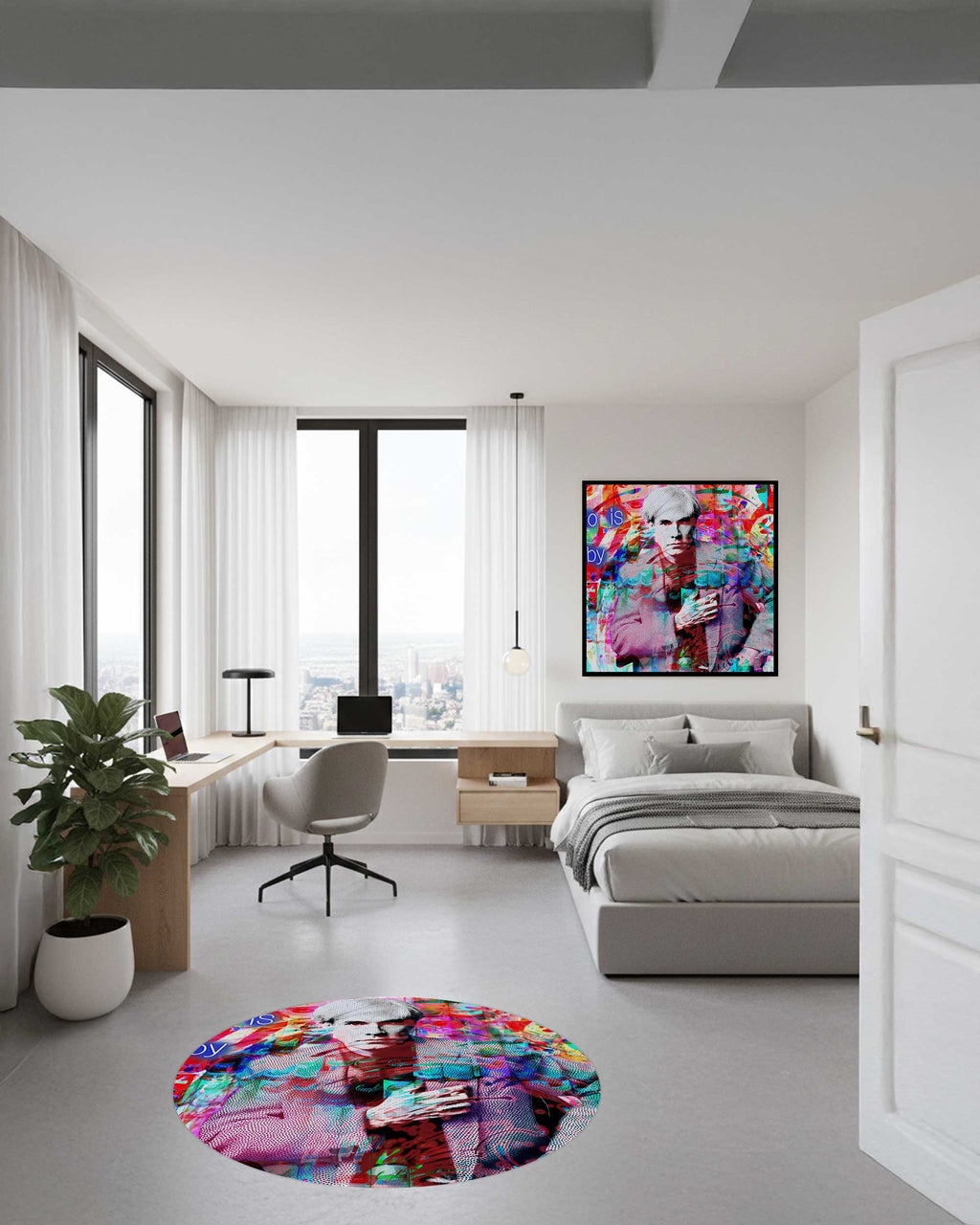 Warhol Chicken Soup Pop - Rugs