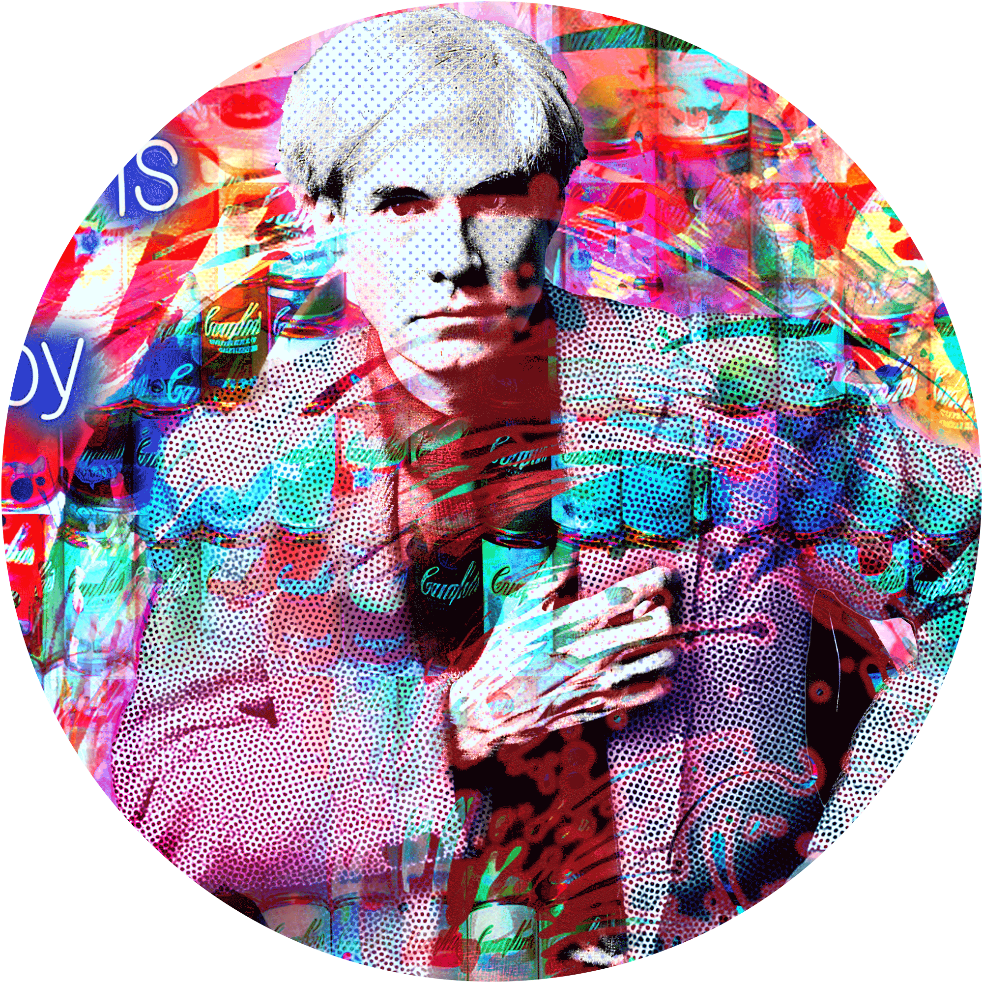 Warhol Chicken Soup Pop - Mousepad