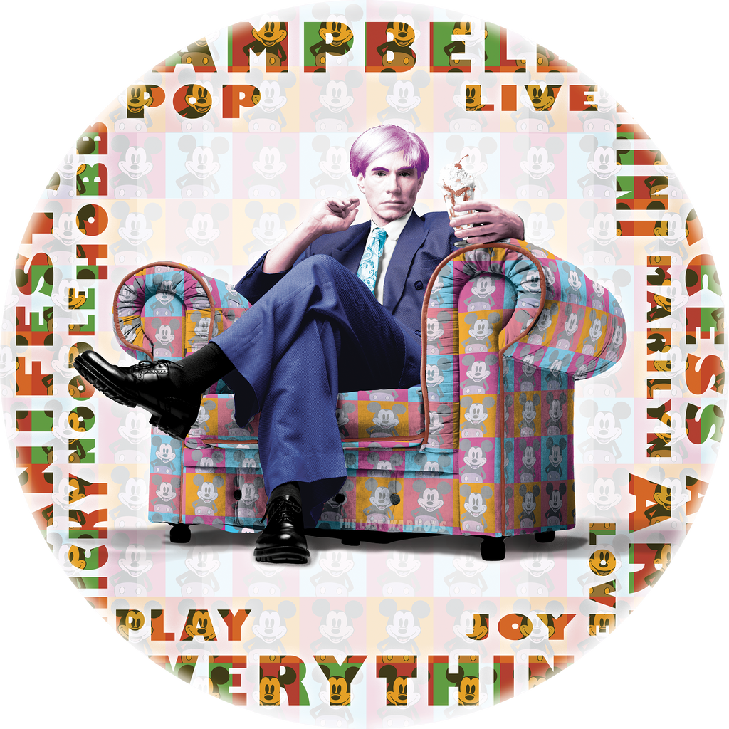 Warhol Green Icon Chair - Rugs