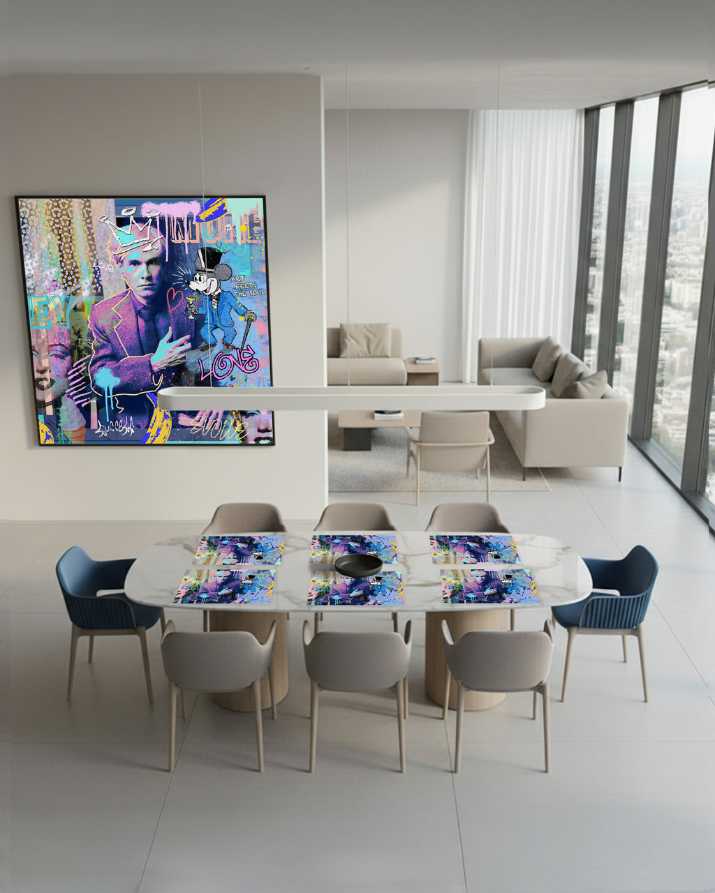 Warhol & Monroe-Wall Decor